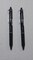 Frixion Clicker Gel Pen 2 PK Fine Tip Black Erasable Retractable by Pilot